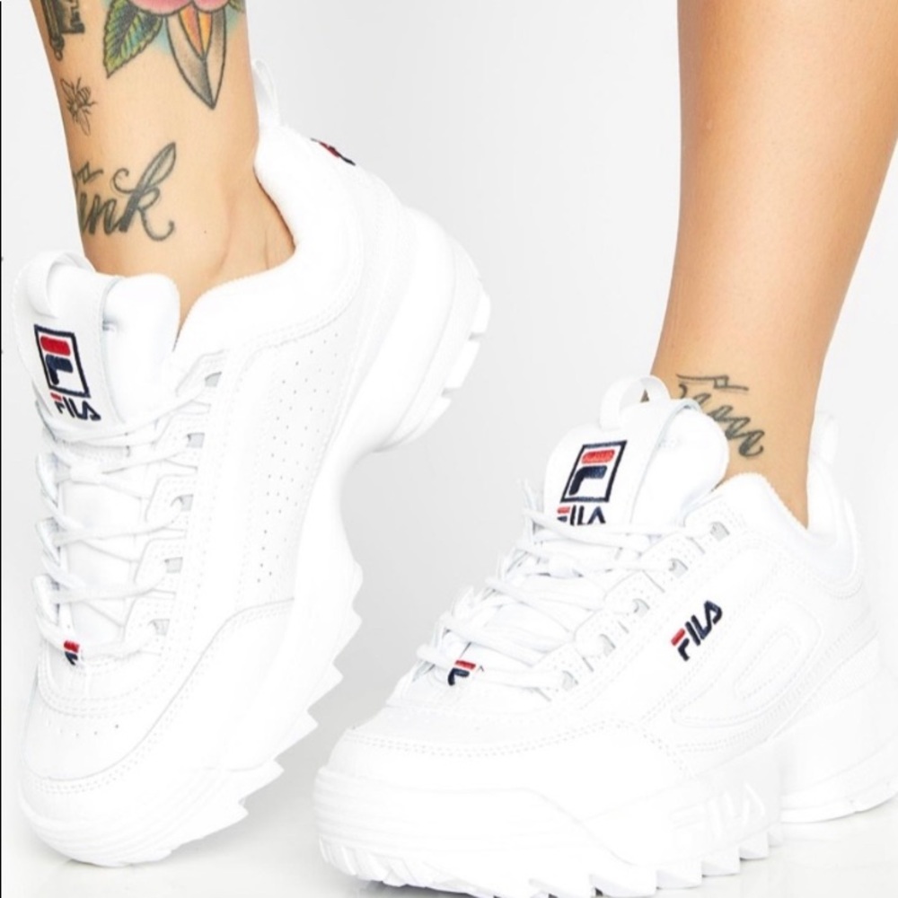 NWT & Box Fila Disruptors